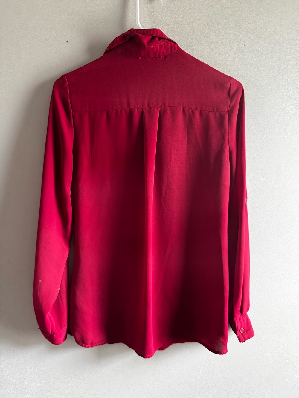 Papaya Magenta Button-Down Shirt - Picture 2 of 3